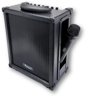 ELKO ™eLKO™CE-30 P.A. Cube Amplifier| Bluetooth|Guitar|Karaoke| Professional P.A. Amplifier with U.H.F Cordless Mic Indoor, Outdoor PA System(40 W)