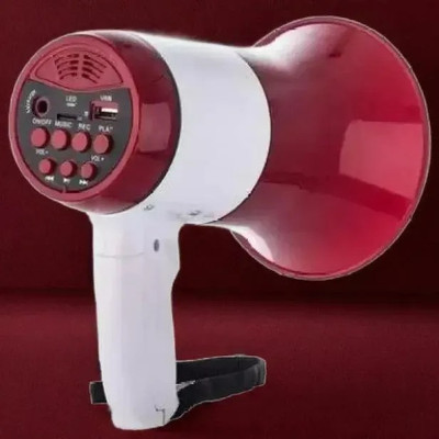 Nilesawar A998 Mic 11 Powerful and Lightweight Loud Megaphone Speaker with Built In Mic Indoor, Outdoor PA System(1000 W)