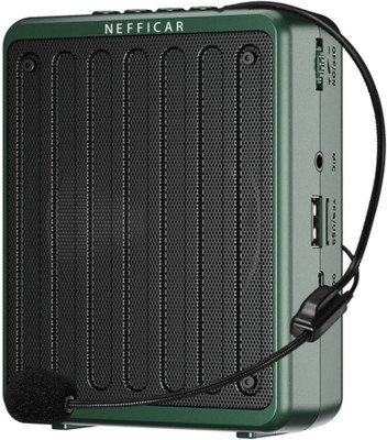 Nefficar Voice Amplifier For Teachers with Bluetooth 5.0 10W Amplification Perfect Mic With Speaker For Classroom Teaching N512 Outdoor, Indoor PA System(10 W)