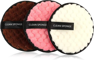 feelhigh Soft Fiber Makeup Remover Pads, Facial Cleansing Pads for Face Makeup -pack3
