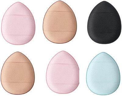 WECHARMERZ 6Pcs Finger Powder Puff for Foundation Concealer Cosmetic Foundation Sponge
