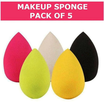 vnz Blender Set of 5 Makeup Beauty Blender Sponge Puff