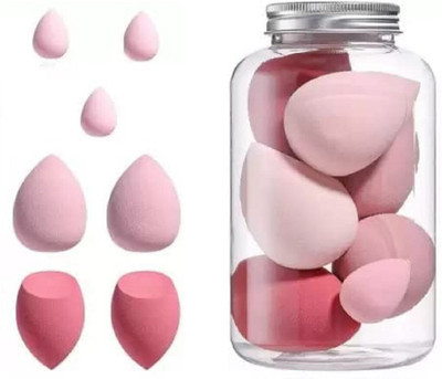 LOVHIDE Makeup Sponge Set Beauty Blender With Box ( 4 Big + 3 Mini)