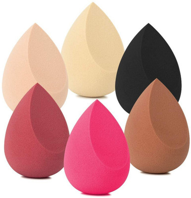Chronex 6PC Professional Makeup Blender Sponge Powder Puff Sponge/Makeup Sponges/Sponge