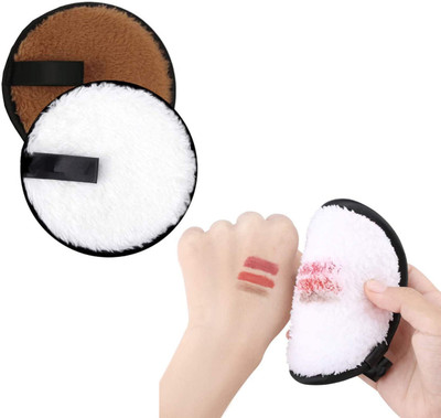 Nyamah sales Makeup Remover Pads Reusable Rounds Soft Facial Cleansing Puff