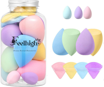 feelhigh 11pcs Storage Jar - Ultimate Beauty Blend s for Flawless Makeup Application