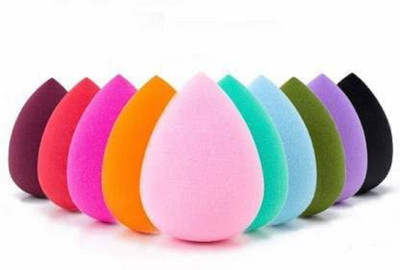 LOVHIDE 10Pc Multicolored Blender Blending Beauty Sponges for Powder & Cream