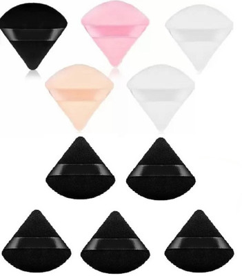 Glamezone Sponge, Powder Puff for All Types of Skin Triangle