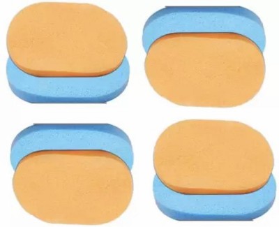 Elecsera Sponge Makeup Washing Pad Deep Cleansing & Exfoliating Facial Sponge - Assorted