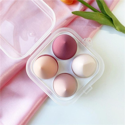 CHIWA 4in1 Makeup Perfecting Sponge Puff Beauty Blender with Storage Box