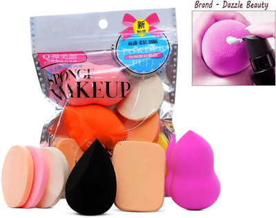 Dazzle Beauty 6 in 1 makeup sponge and Puff set for make up