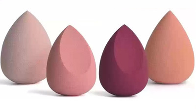 WECHARMERZ Foundation Cream Powder Liquid Blender Sponge Puff New Pack of 4