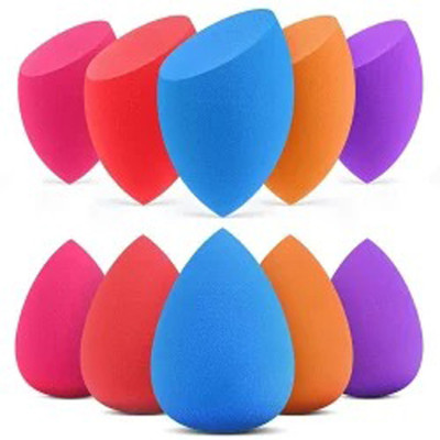 Liptick Makeup accessories blender puff pack of 10