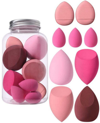 Gonegal 9Pcs Makeup Sponge Set Blender with Egg Case (4Big+3Mini+2Finger Sponge)