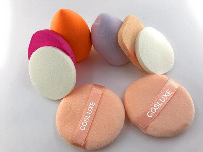 RUBY FACE 8 in 1 Makeup Sponge Multicolored , Makeup Beauty blender puff sponge