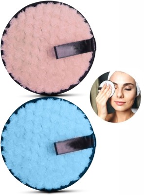 Dazzle Beauty Reusable Multi-functional Soft Fiber, Makeup Remover Pads, Facial Cleansing Puff