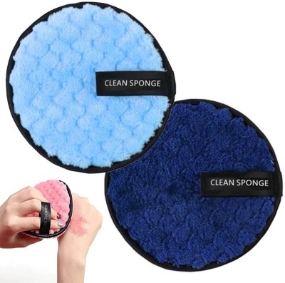 Dazzle Beauty Soft Face makeup Reusable sponge Cotton Rounds For Face All Skin Type Skincare