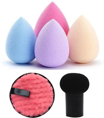 Facejewel Professional Makeup Blender For Blending Face With Remover & Mushroom Puff