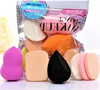 Hidden Beauty Make Up Sponge /facial sponges for cleaning face /sponge makeup blender-Set of 6