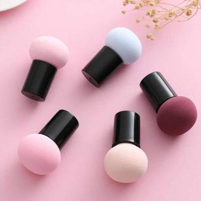 kaarm Soft Mushroom Shape 5pcs Beauty Blender for Liquid, Cream and Powder Makeup Puff