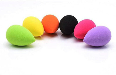 LOVHIDE First Beauty Make up Sponge Beauty Blender Puff (Pack of 6)