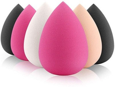 seyblush make up Sponge Beauty Blender Puff (Color May Vary) 6 pcs.