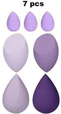ZIRAK 7 Pcs Makeup Sponge Blender Sponge Box
