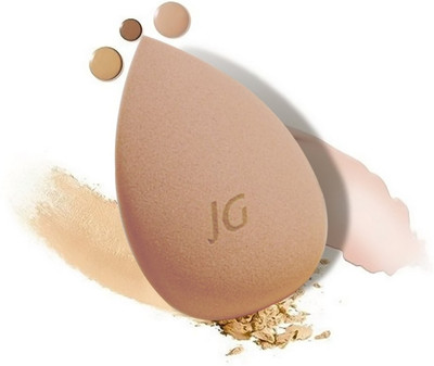 JUSTGOLD Soft and Bouncy Makeup Beauty Blender Latex Free Reusable and washable