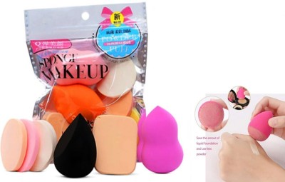 Dazzle Beauty beauty blender set with powder sponges 6in 1