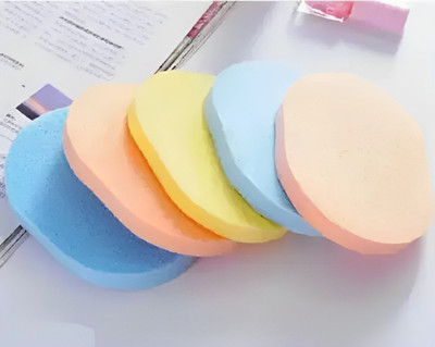 Elecsera 5 Pcs Soft Facial Cleansing Sponge Face Makeup Puff