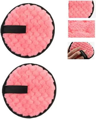 VOUGH Puff 2 facial cleaning puffs soft washable reusable new