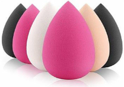 ClubComfort Make up Sponge Beauty Blender Puff Multi Color Set Of 6