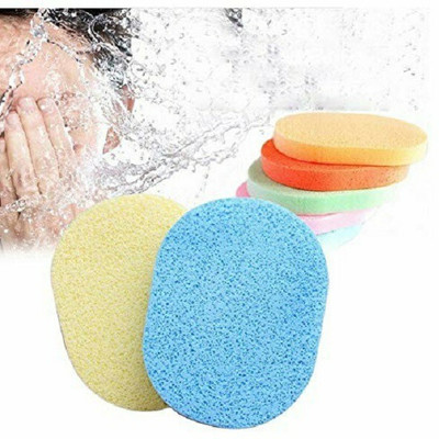 Glamezone Soft Facial Cleansing Sponge Face Makeup Wash Pad Cleaning Sponge Puff
