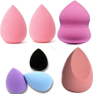 Facejewel Makeup Sponge Set Soft Sponge For Liquid Foundation ( 4 Big + 3 Mini-7 Pcs set)