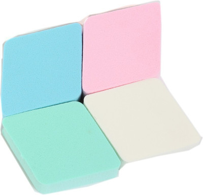 Ritzkart 4 PCS Set Professional Makeup Sponge Foundation Blender Blending Puff Dry & Wet Use Soft Touch Cosmetic Tool