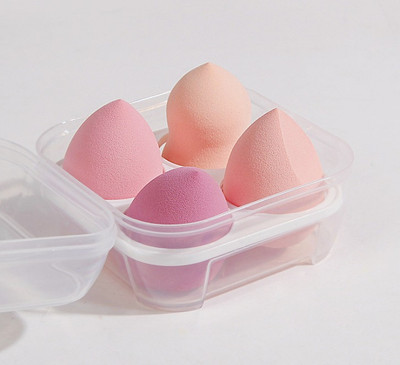 MHAX Cosmetics Blender Sponge | Makeup Sponge for Liquid Foundation (Pack of 4)