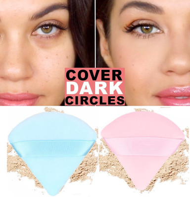 Yuency Conceals Makeup Puffs for Face Powder Loose Powder Application, Wet and Dry Use,
