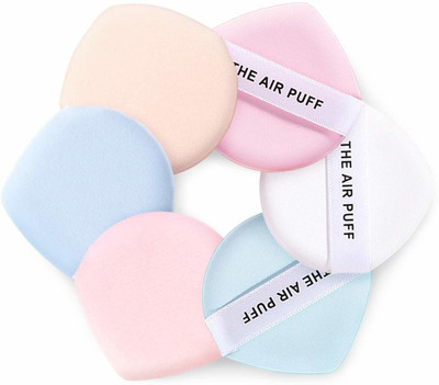 Glamezone Ultra Soft Face Sponge Powder Puff Makeup Set of 6
