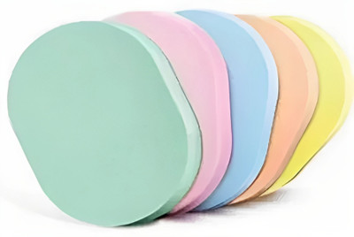 Glamezone Facial Sponge for Face pack removing and Cleaning Face Set of 5