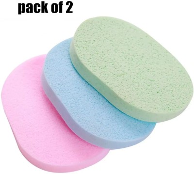 Dazzle Beauty Best Facial Sponges Wipes Combo For Cleaning Face Reusable