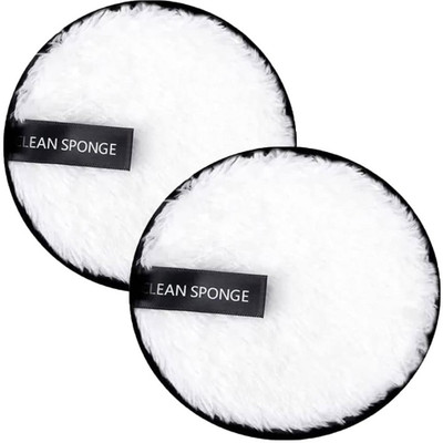 Love Nature Reusable Multi-functional Makeup Removal Facial Cleansing Pads (Pack of 2)