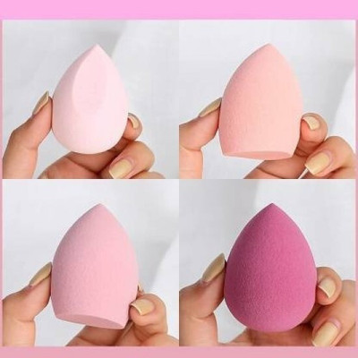 banira Blender Sponge 4Pcs in A Storage Box,Makeup Puff Makeup Sponge With Storage Box
