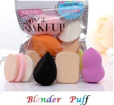 J & F Hinshitshu Professional Makeup Blender Puff ( 6 in 1 )