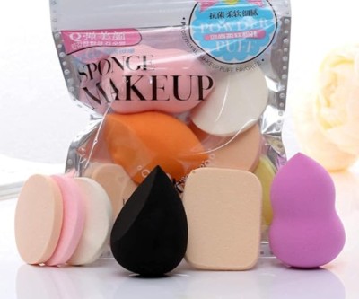 Hidden Beauty 6in1 Professional Beauty Blender Sponge for Face Makeup