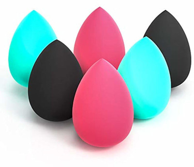 ZIRAK Make up Sponge Beauty Blender Puff (Pack of 6)
