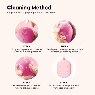 Dazzle Beauty Best Buy 6 in 1 Makeup Sponge Puff Set