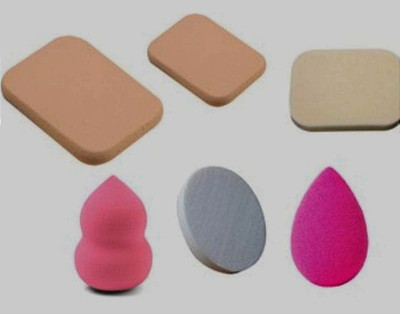 kiro 6 in 1 Multicolor Make Up Sponge Beauty Blender Puff (PACK OF 2)