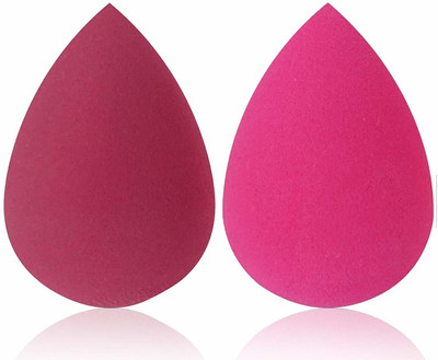 LOVHIDE Beauty Blender Original Makeup Blender, Foundation Sponge Puff Blender(Set Of 2)