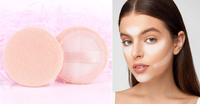 BLUEMERMAID PERFECT COTTON LOOSE POWDER PUFF WITH SOFT TOUCH