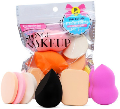 wobsu 6 in 1 beauty blender make up puff make up sponge combo